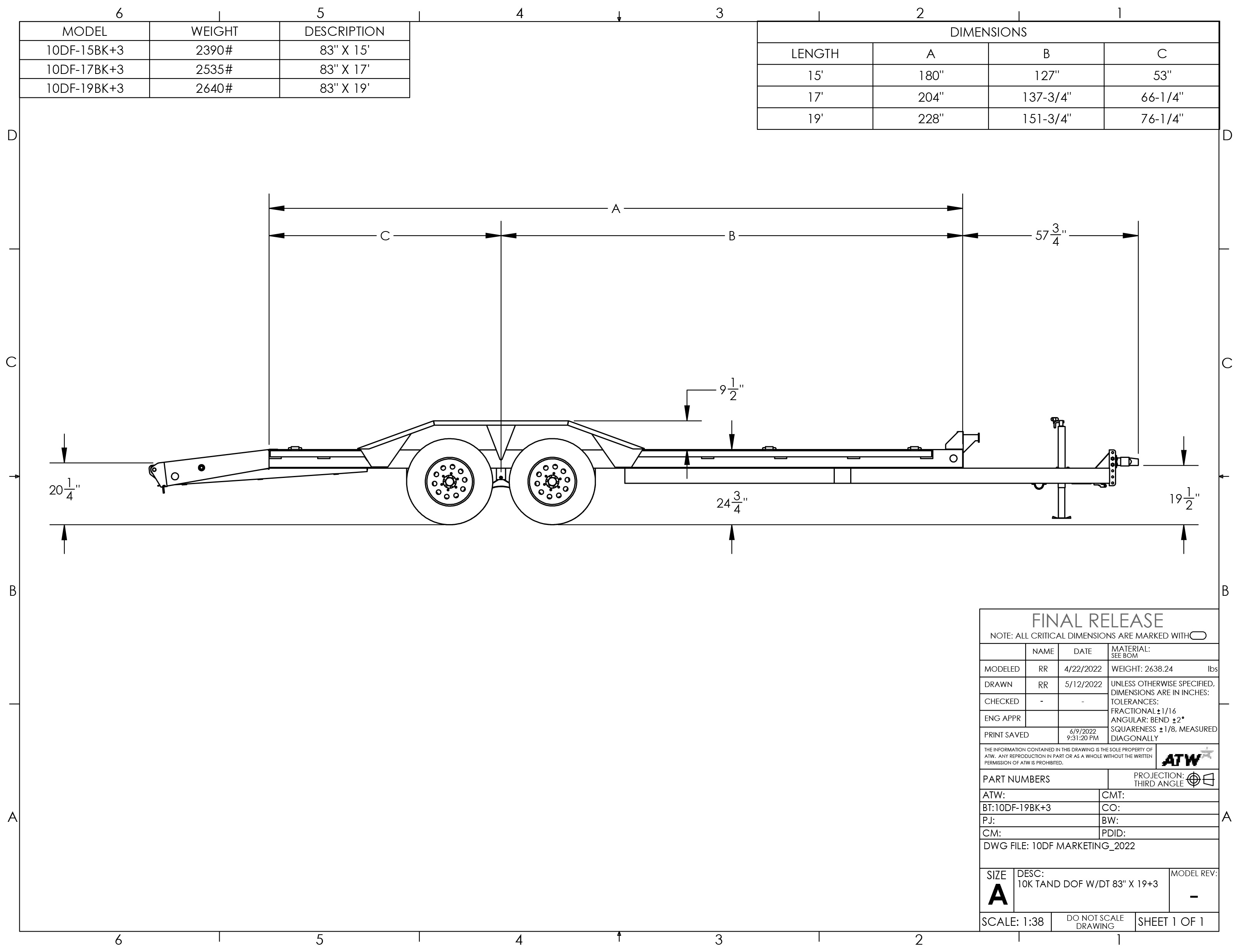 Pro Series Drive-Over Fender Equipment/Car Hauler