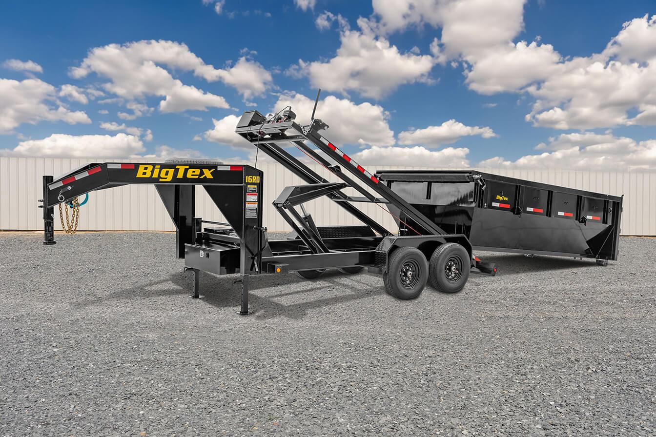2024 Big Tex RD Heavy Duty RollOff Gooseneck Dump Trailer 83”x14’ Big Tex Trailer World