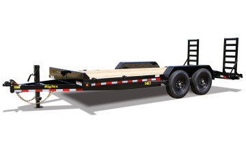 Big Tex 14ET 14K TAND EQUIP W/DT 83x18 MR DVT Mega Ramps, Black