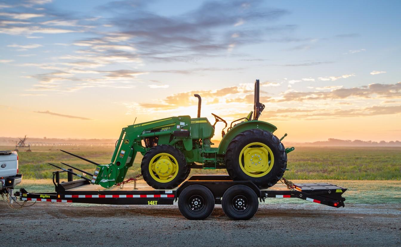 Big Tex 14ET 83″ x 20 Tandem Axle Equipment Trailer image 1