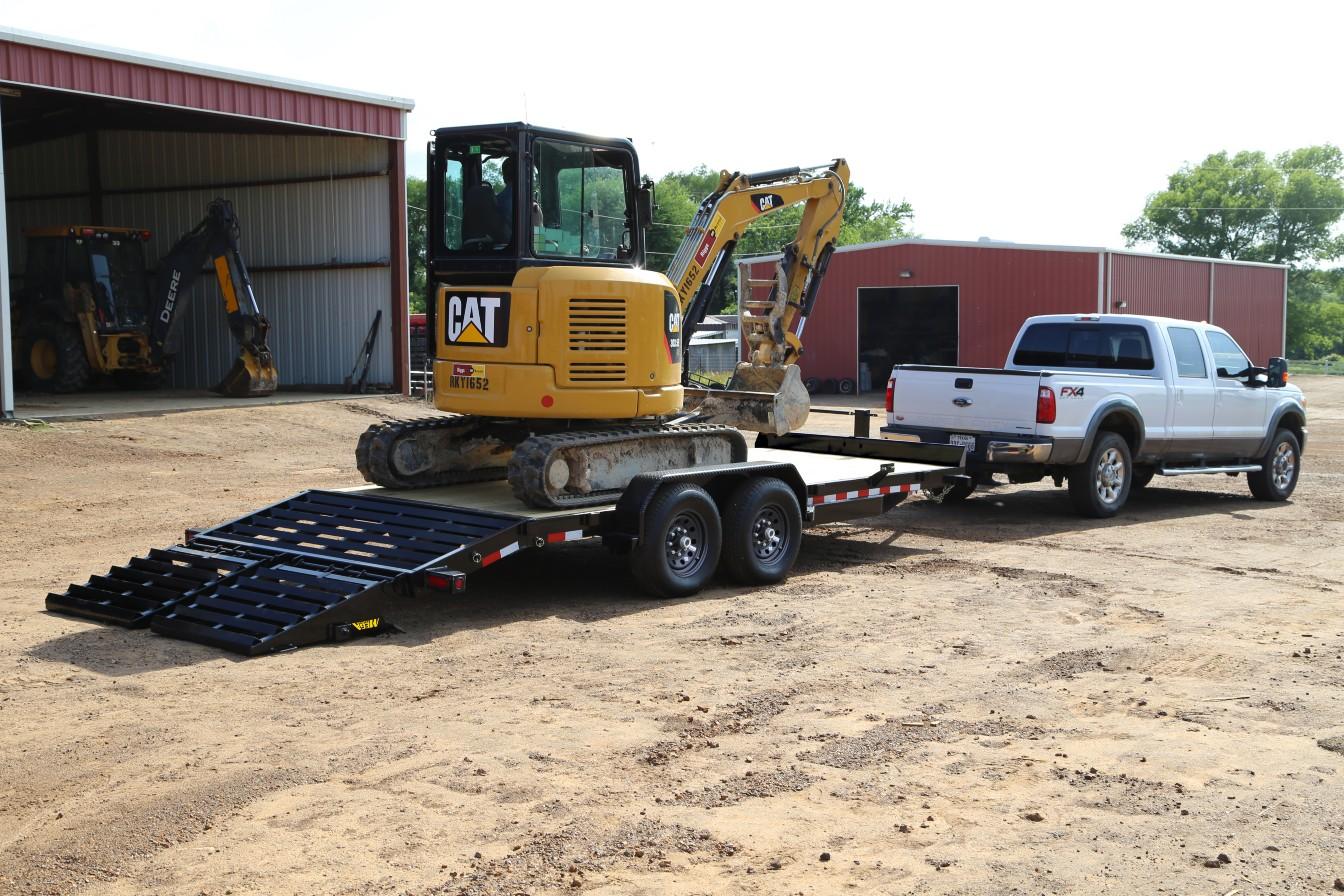 Big Tex 14ET 83″ x 18 Tandem Axle Equipment Trailer image 3