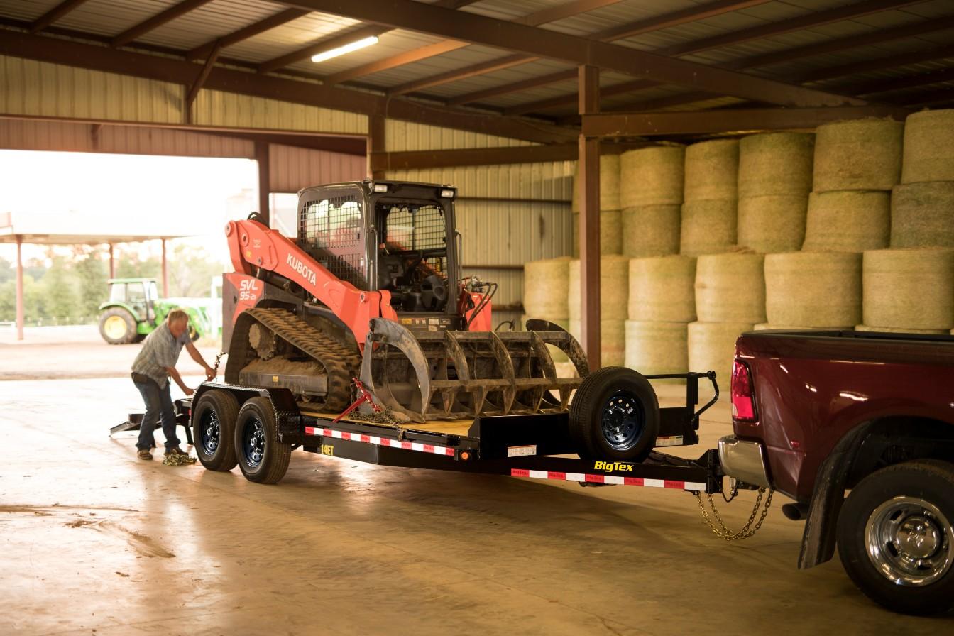 Big Tex 14ET 83″ x 18 Tandem Axle Equipment Trailer image 4