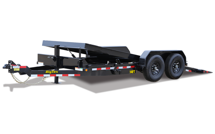 Big Tex 14FT-83" x 16 Heavy Duty Full Tilt Bed Equipment Trailer