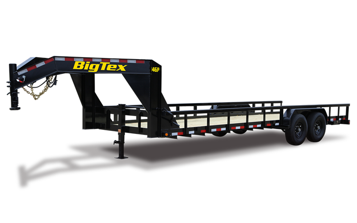 Heavy Duty Pipe Top Gooseneck Lowboy Trailer