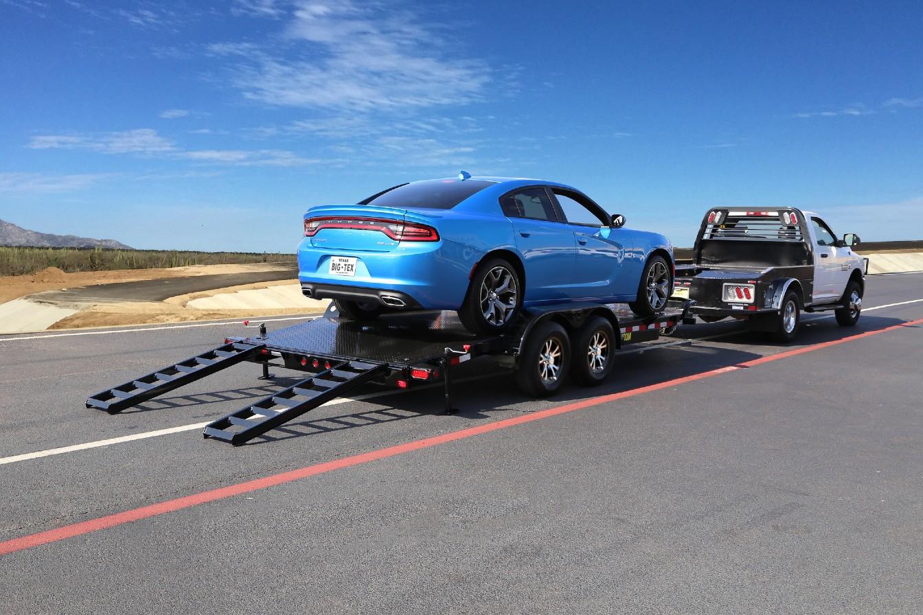 Big Tex 10DM 83″ x 18 Pro Series Tandem Axle Premium Car Hauler image 2