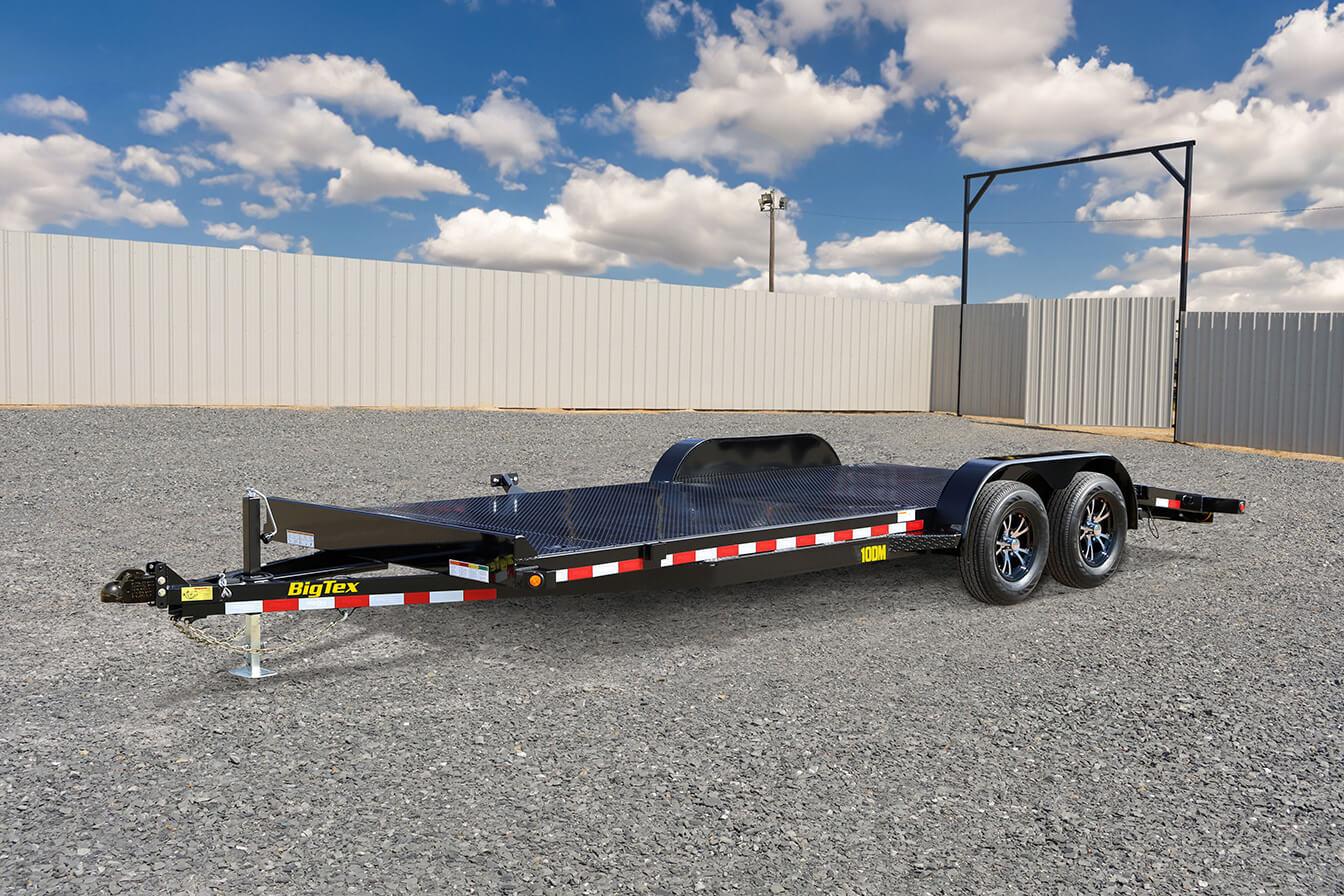 Big Tex 10DM 83″ x 18 Pro Series Tandem Axle Premium Car Hauler image 0