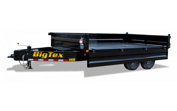 Big Tex 14OD 96″ x 14 Over the Axle Bumper Pull Dump image 0