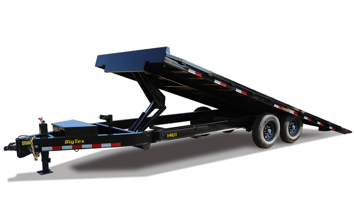 Heavy Duty Over-the-Axle Tilt Bed Equipment
