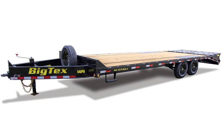 Single Wheel Tandem Axle Pintle Trailer