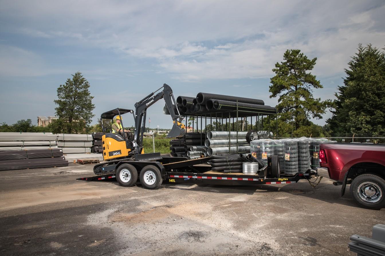 2024 Big Tex Heavy Duty Tilt Bed Equipment Trailer 83”x 20’ image 2