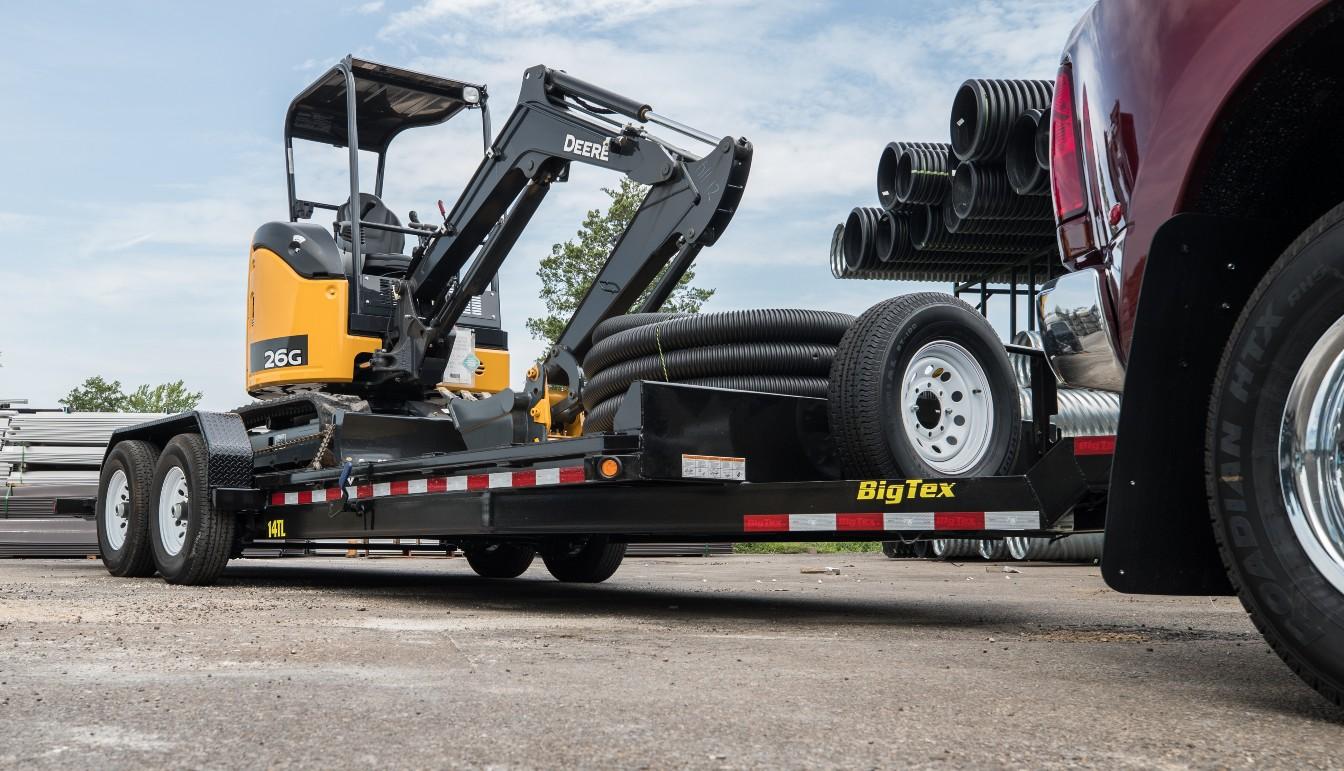 Big Tex 14TL 83″ x 22 (16ft tilt + 6ft stationary) HD Tilt Bed Trailer w/ two 7,000# Brake Axles (14,000#GVWR) image 6