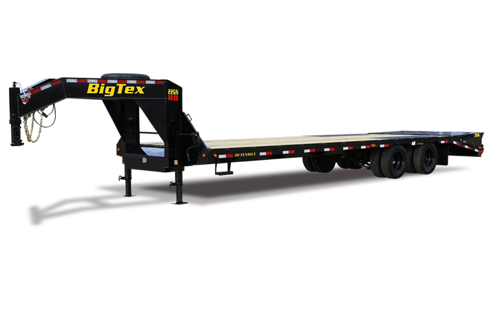 Tandem Dual Wheel Gooseneck Trailer