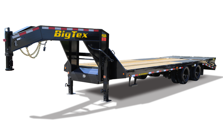Heavy Duty Tandem Dual Gooseneck Trailer