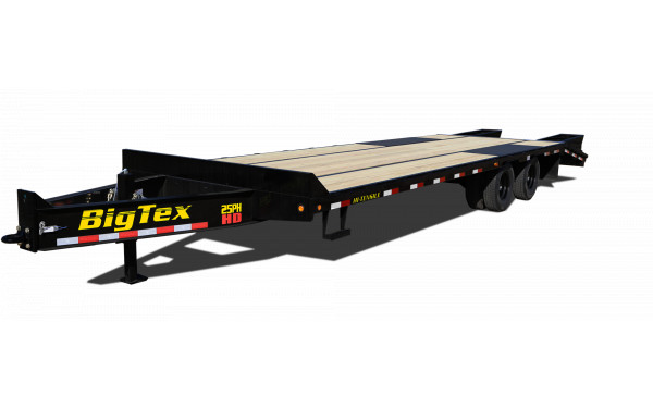 Big Tex 25PH 102″ x 25 + 5 HD Tandem Dual Wheel Pintle image 0
