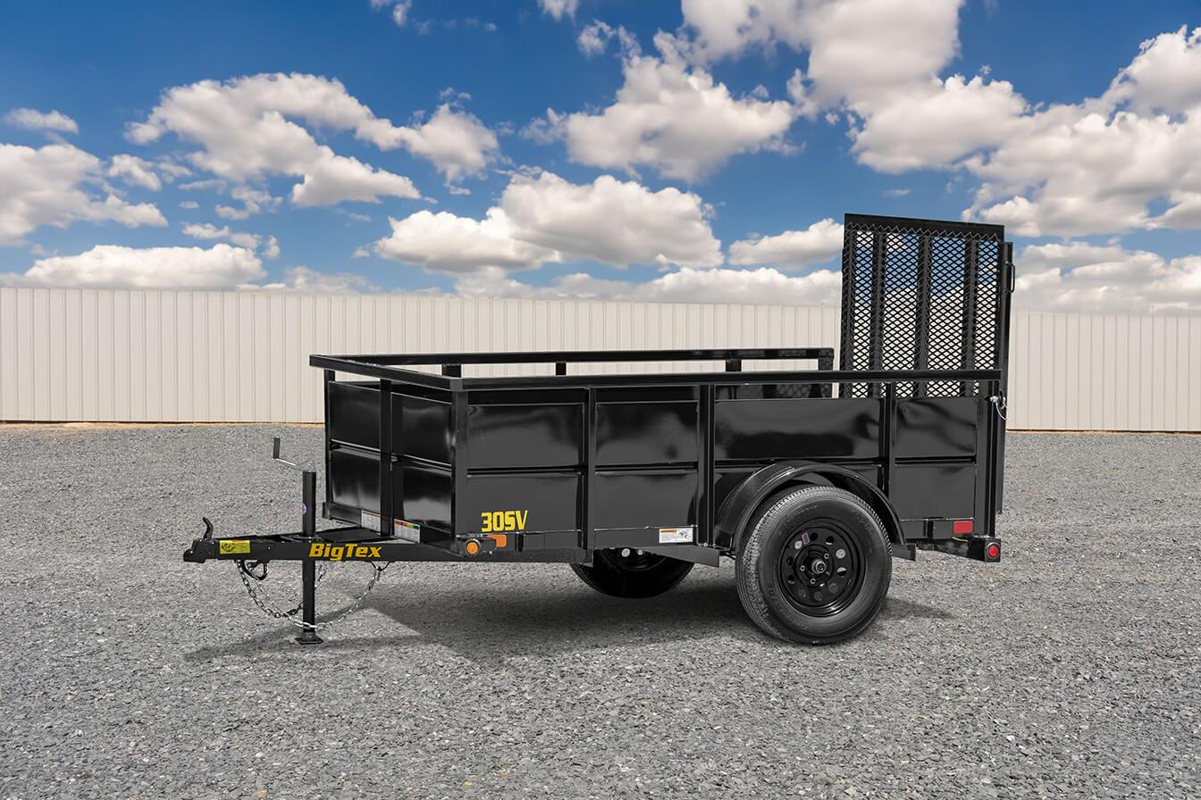 Big Tex 30SV 60″ x 10 Single Axle Vanguard Trailer image 0