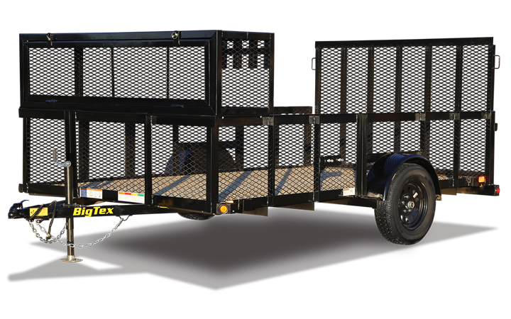 Single Axle Landscape Trailer