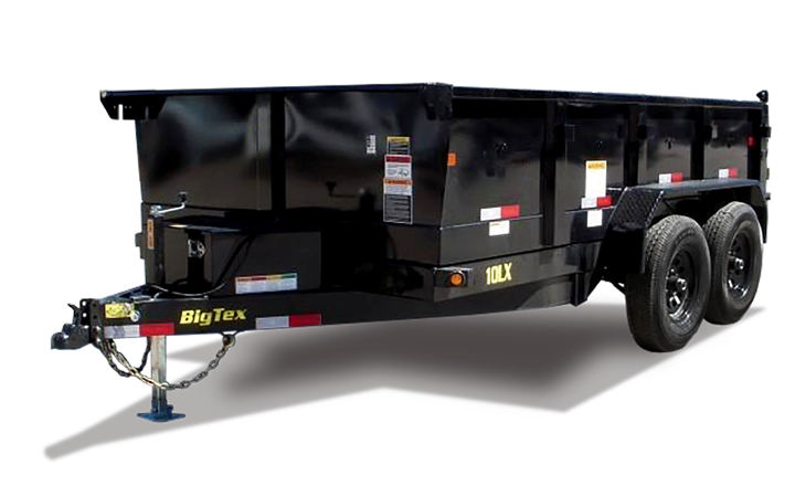 Pro Series Tandem Axle Extra Wide Dump Trailer