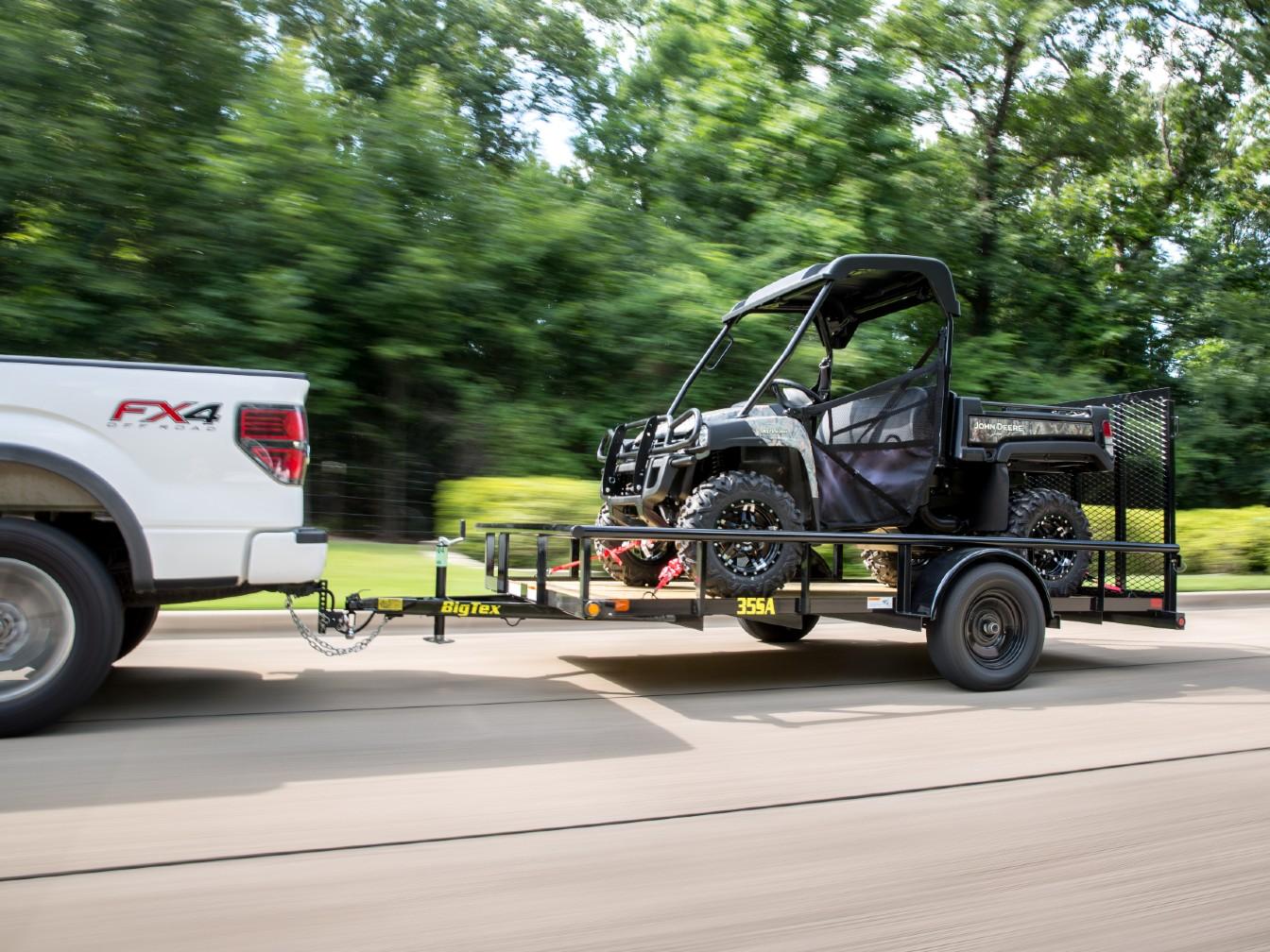 Big Tex 35SA Single Axle Utility Trailer image 2