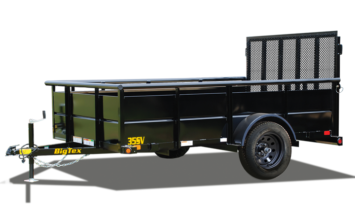 Big Tex 35SV 77" x 10 Single Axle Vanguard Trailer