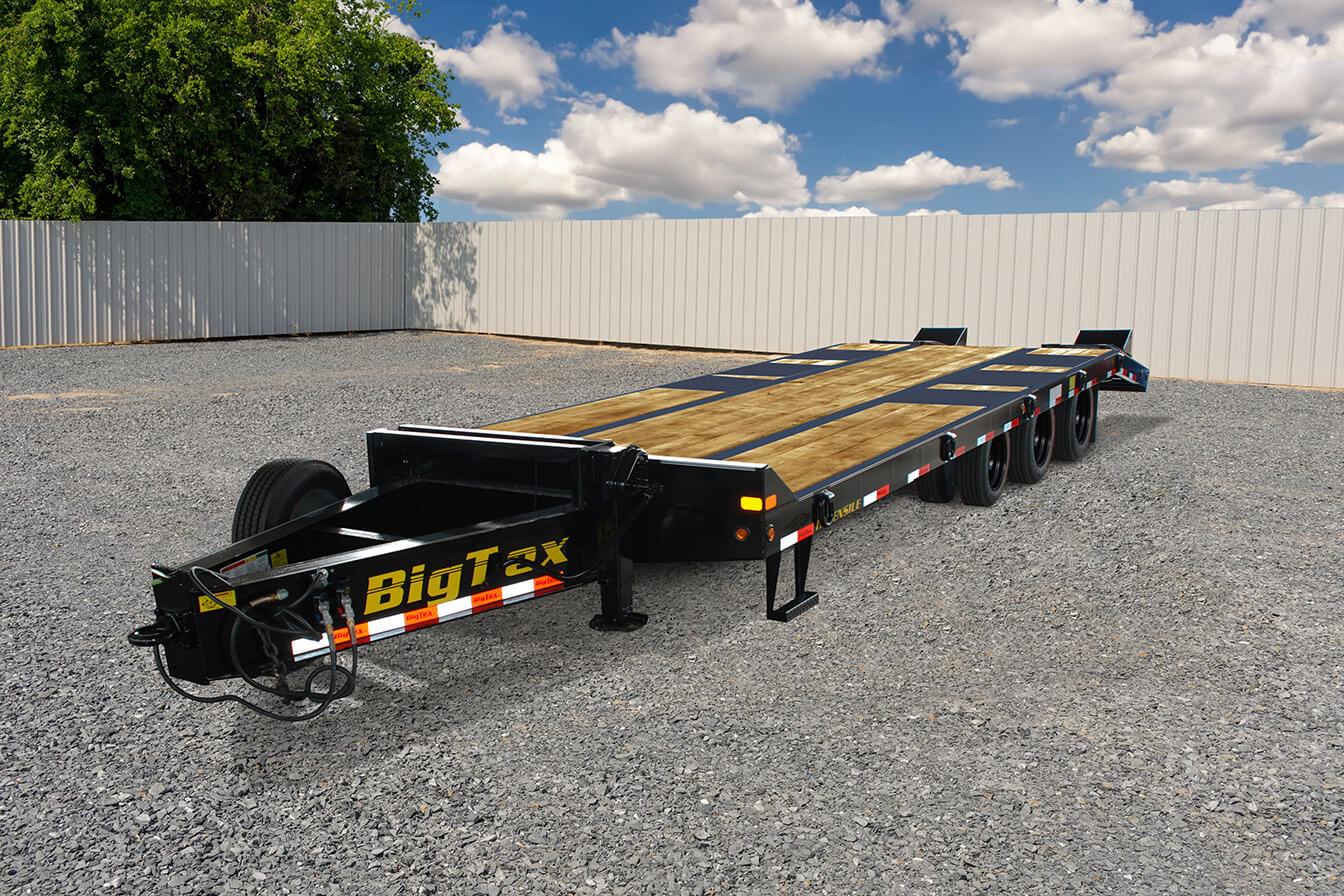 Big Tex 5XPH 102″ x 24 + 5 Triple Axle Equipment Transport image 0