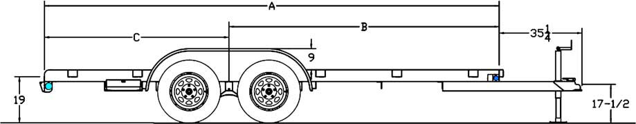 Tandem Axle Car Hauler