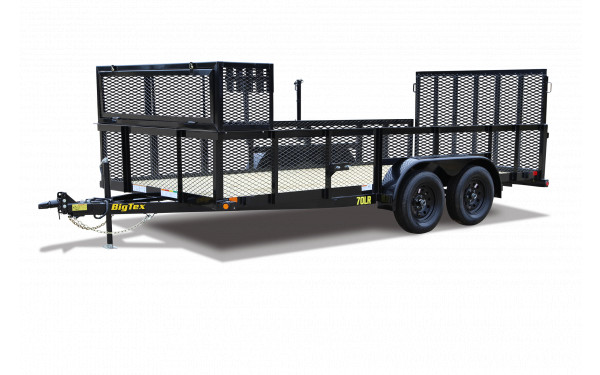 Big Tex 70LR 83″ x 16 Tandem Axle Landscape Trailer image 0