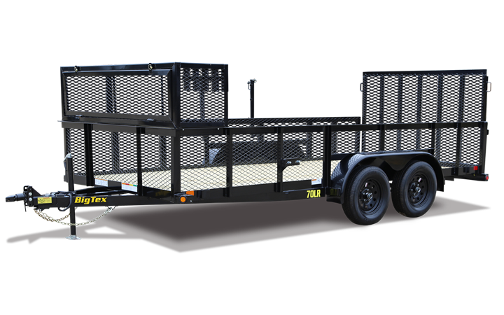 Tandem Axle Landscape Trailer
