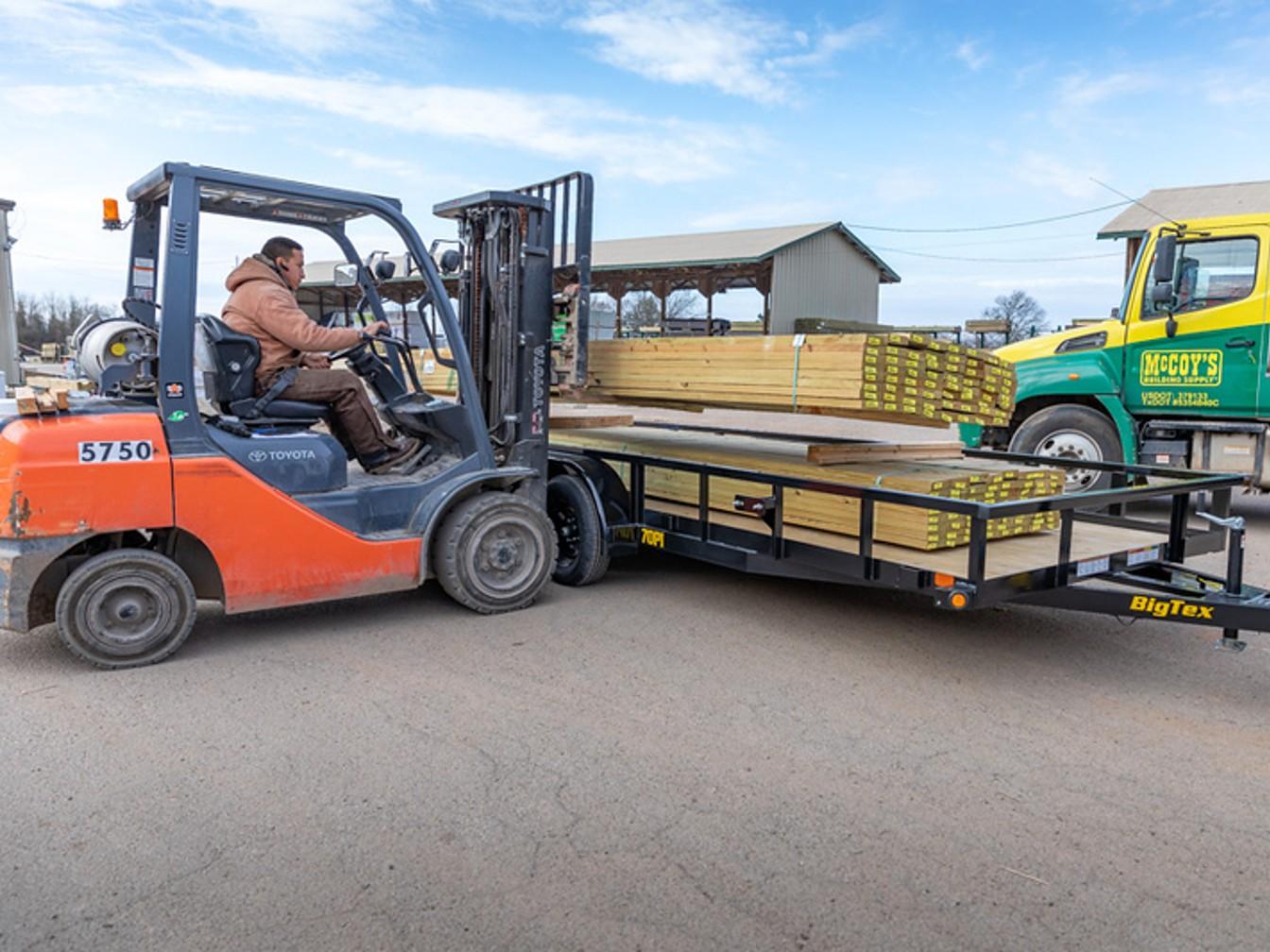 Big Tex 70PI-X 83″ x 20 Tandem Axle Pipe Top Utility Trailer image 4