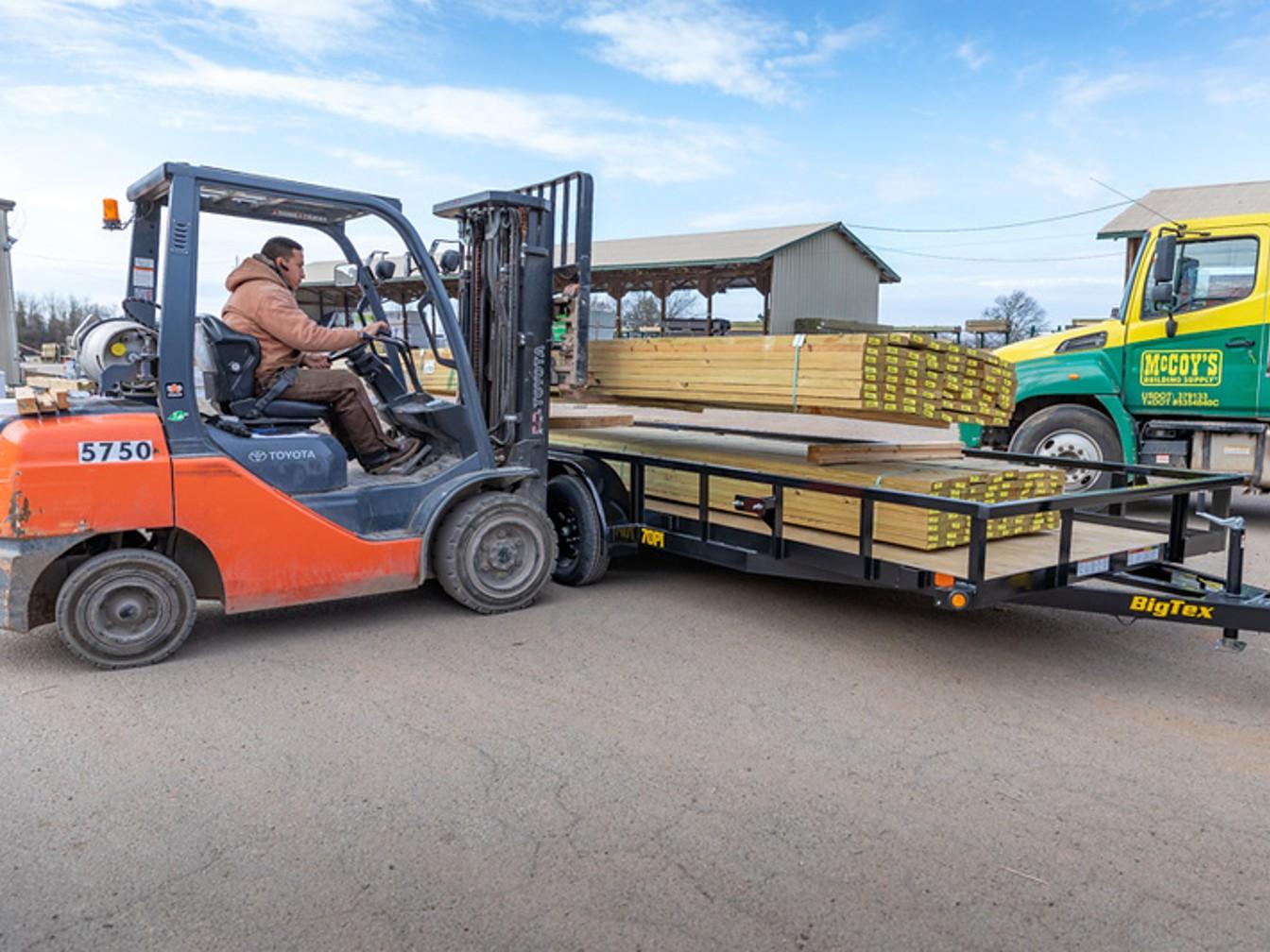 Big Tex 70PI-X 83″ x 20 Tandem Axle Pipe Top Utility Trailer image 7