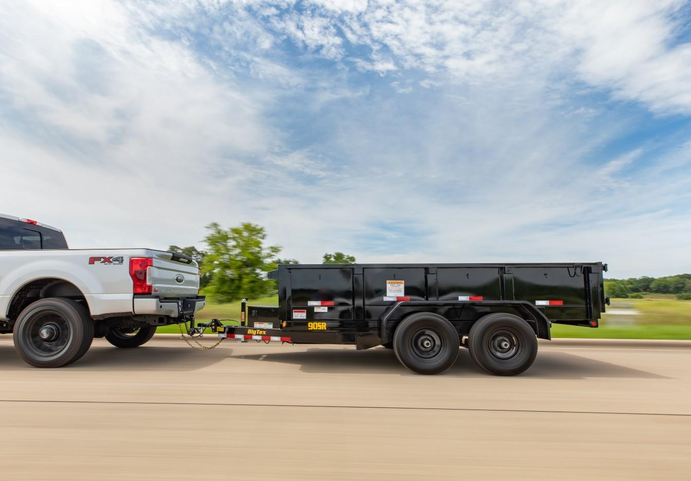 Big Tex 90SR 6’x10′ 10K GVWR Single Ram Dump Trailer image 4