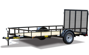35ES-77" x 12 Economy Single Axle Utility Trailer