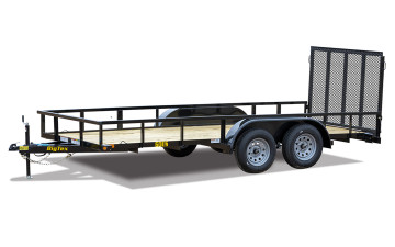 Big Tex 60ES 77" x 16 Tandem Axle Utility Trailer