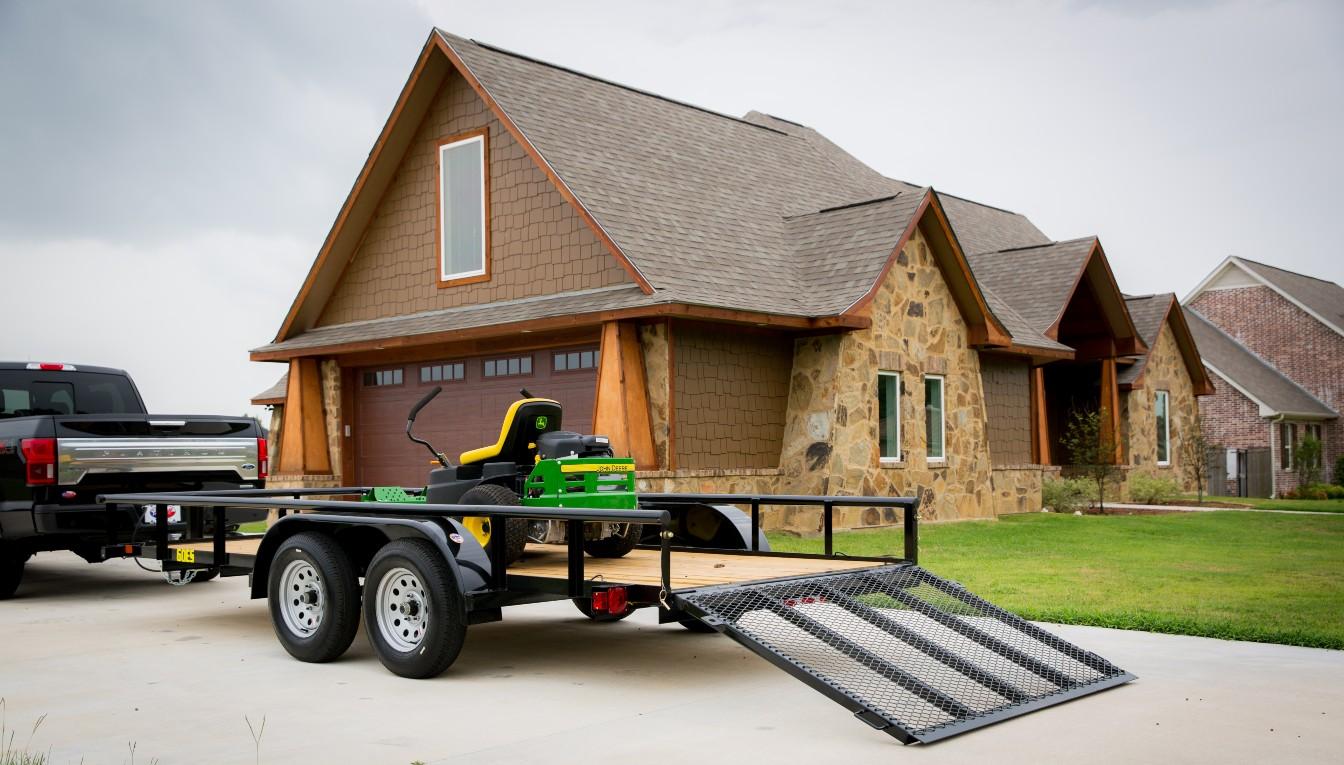 Big Tex 60ES 77″ x 12 Single Axle Utility Trailer image 4