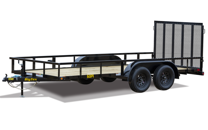 Tandem Axle Pipe Top Utility Trailer