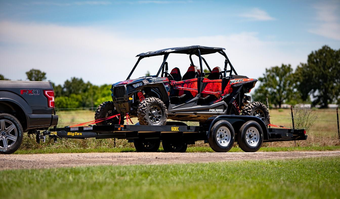 Big Tex 16′ Economy Style Car Hauler with Brakes on 2 Axles 60EC-16BK2B image 0