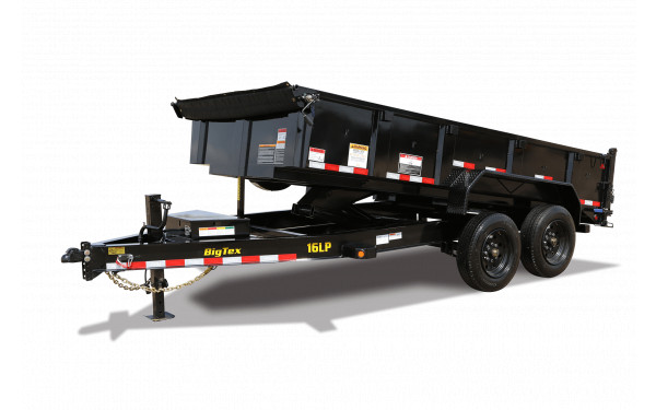 Big Tex 16LP 17.5K TAND LP DUMP 83″x16 6S Black image 0