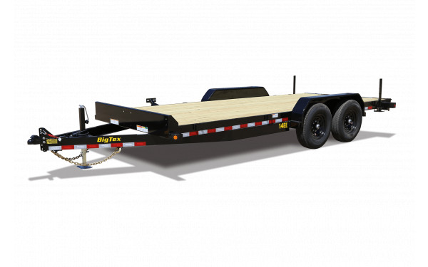 Big Tex 14EE 83″ x 18 Tandem Axle Equipment Trailer image 0