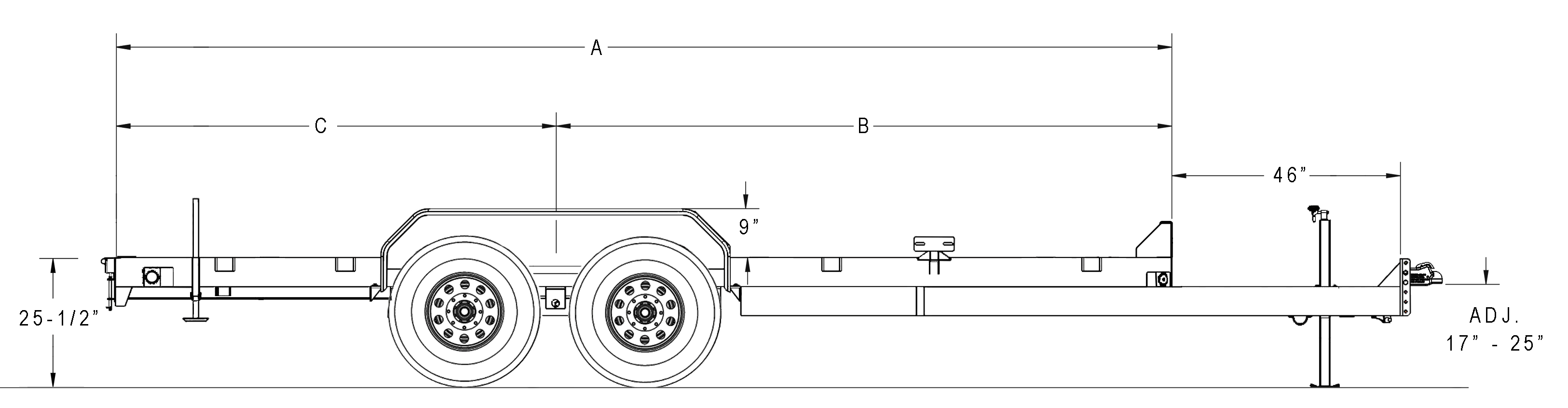 Big Tex 14EE Tandem Axle Equipment Trailer | Trailers Direct in Mount ...