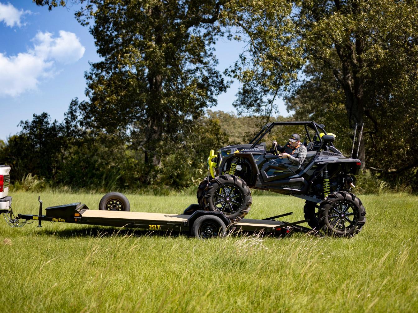 Big Tex 35UT ATV Hauler Utility Trailer 83”x14’ #72381 image 5