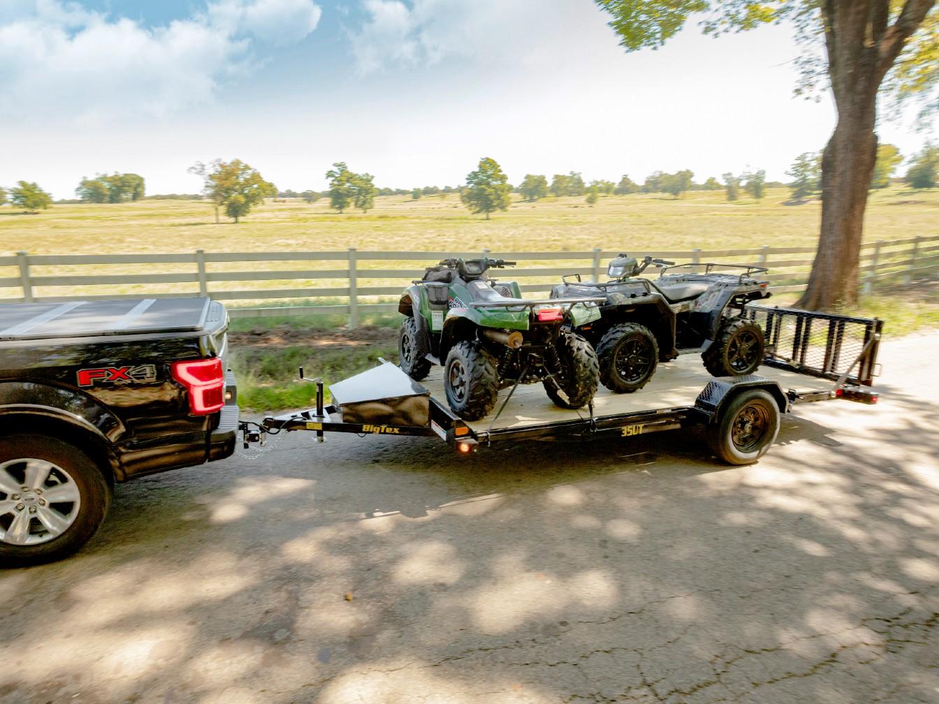 Big Tex 35UT ATV Hauler Utility Trailer 83”x14’ #72381 image 6