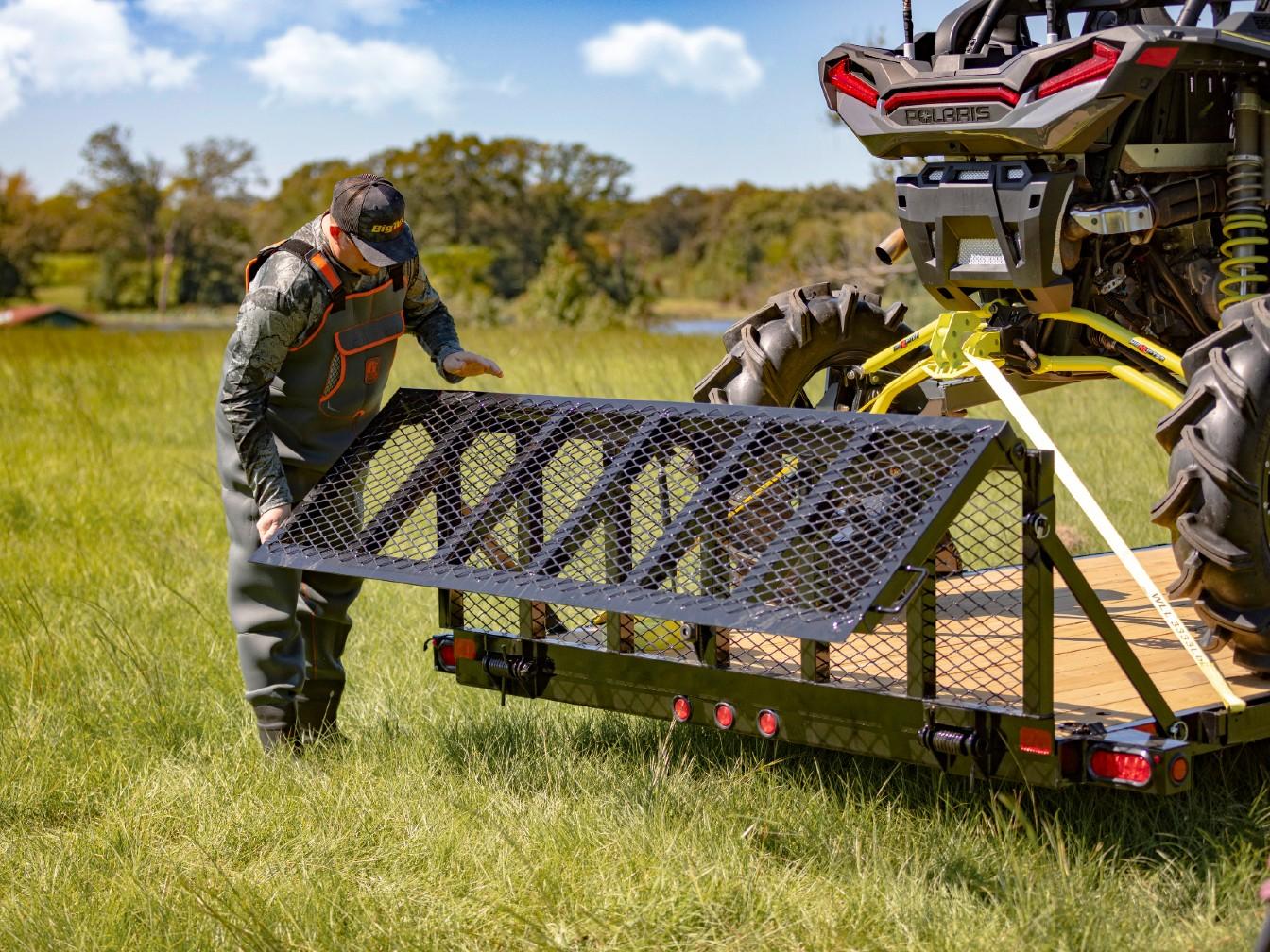 Big Tex 35UT ATV Hauler Utility Trailer 83”x14’ #72381 image 7