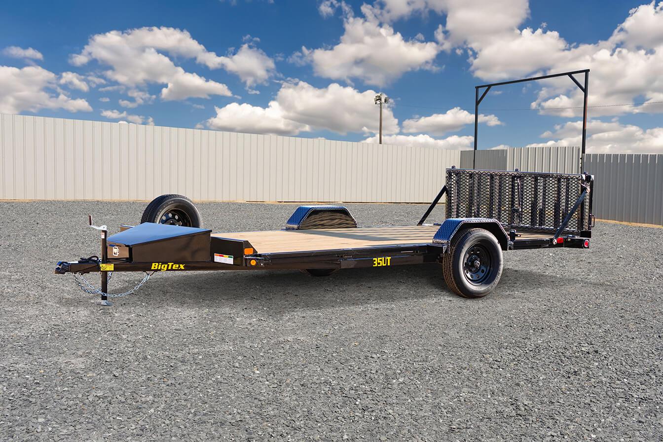 Big Tex 35UT ATV Hauler Utility Trailer 83”x14’ #72381 image 2