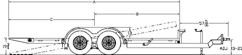 Pro Series Tilt Bed Equipment Trailer