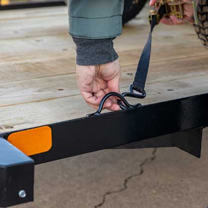 (4) Tie Down Loops Inside Bed