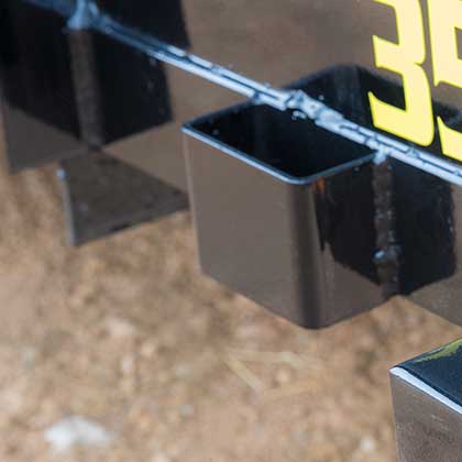 (4) Stake Pockets on the Outside of Frame