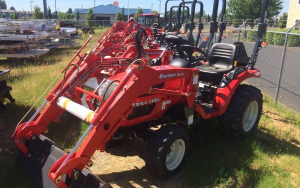 Branson 2400H Tractor with Front End Loader