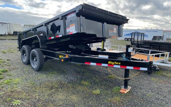Big Tex 14LP 14K TAND LP DUMP 83"x14 6SIR Black