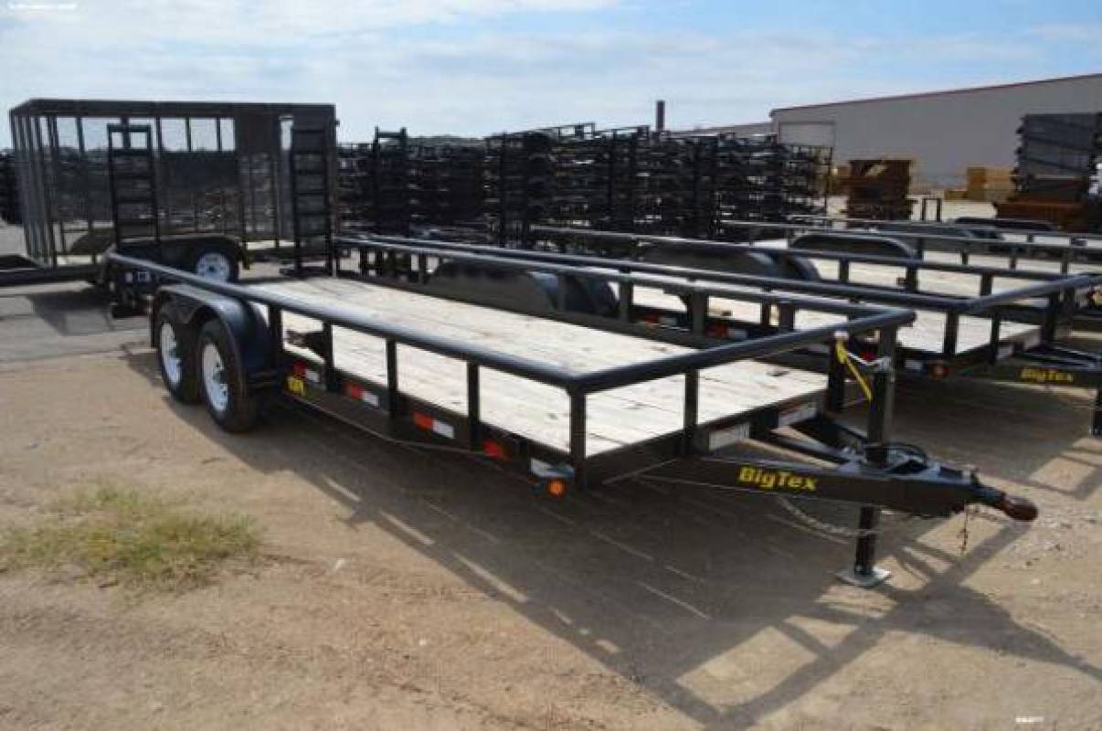 2019 Big Tex Tandem Axle Pipe Utility Trailer