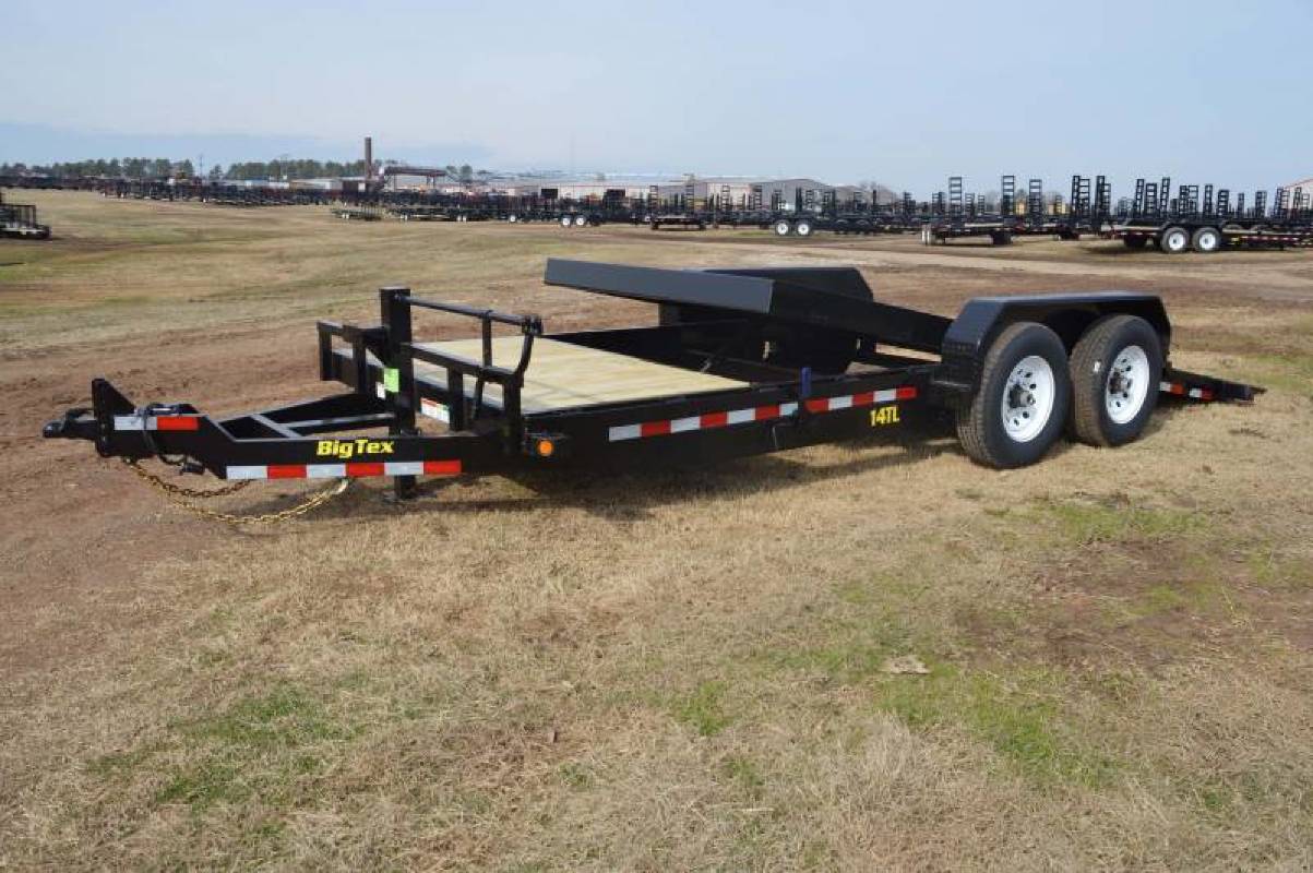 Big Tex Pro Series Tilt Bed Equipment Trailer