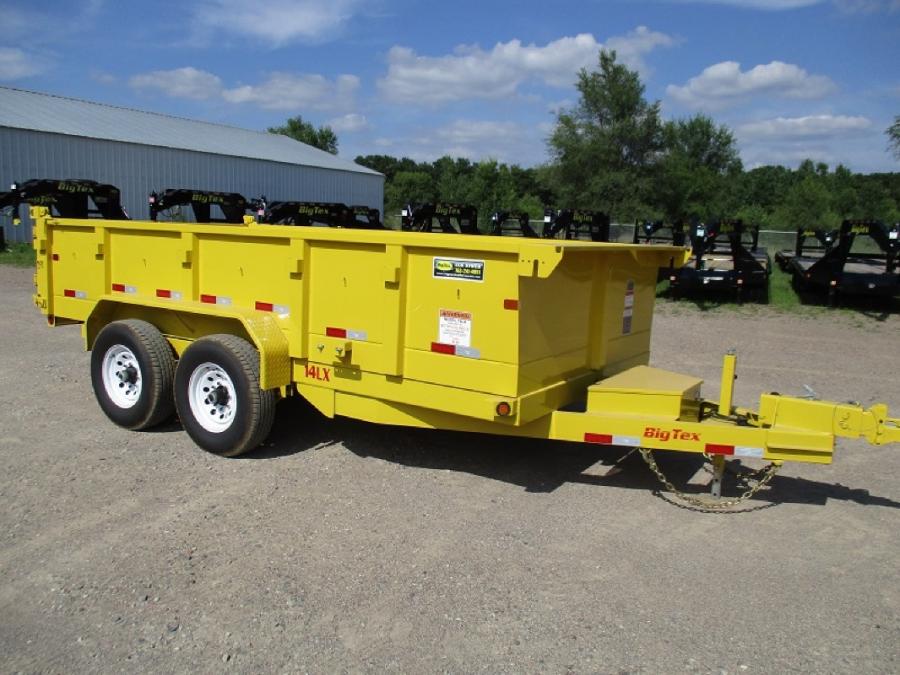 FOR RENT $100.00 Per Day 14′ Big Tex Dump Trailer in Marceline, MO image 0